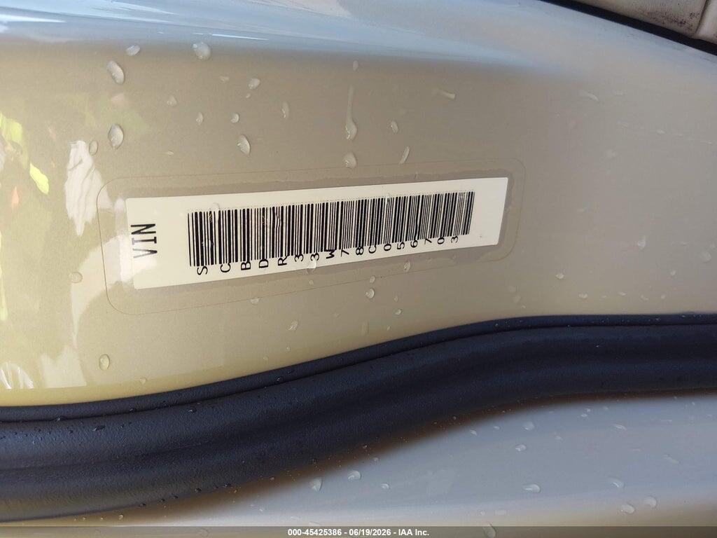 SCBDR33W78C056703 2008 BENTLEY CONTINENTAL GTC photo no. 9
