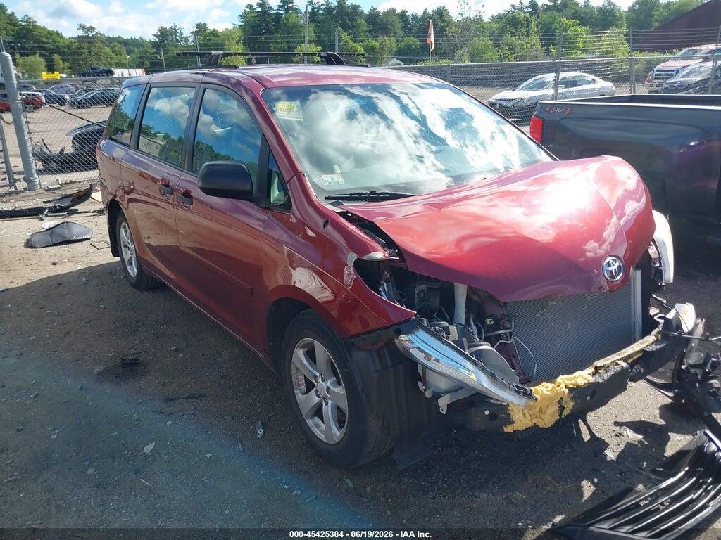 5TDKA3DC8CS015150 2012 TOYOTA SIENNA photo no. 1