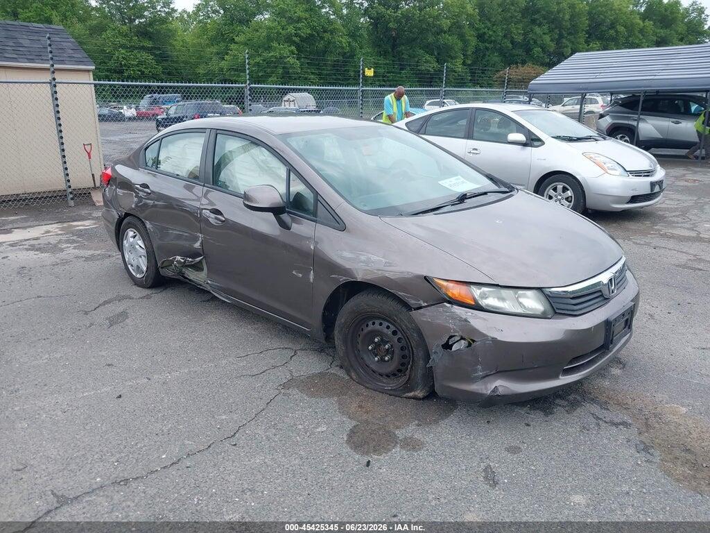2HGFB2F57CH554222 2012 HONDA CIVIC photo no. 1