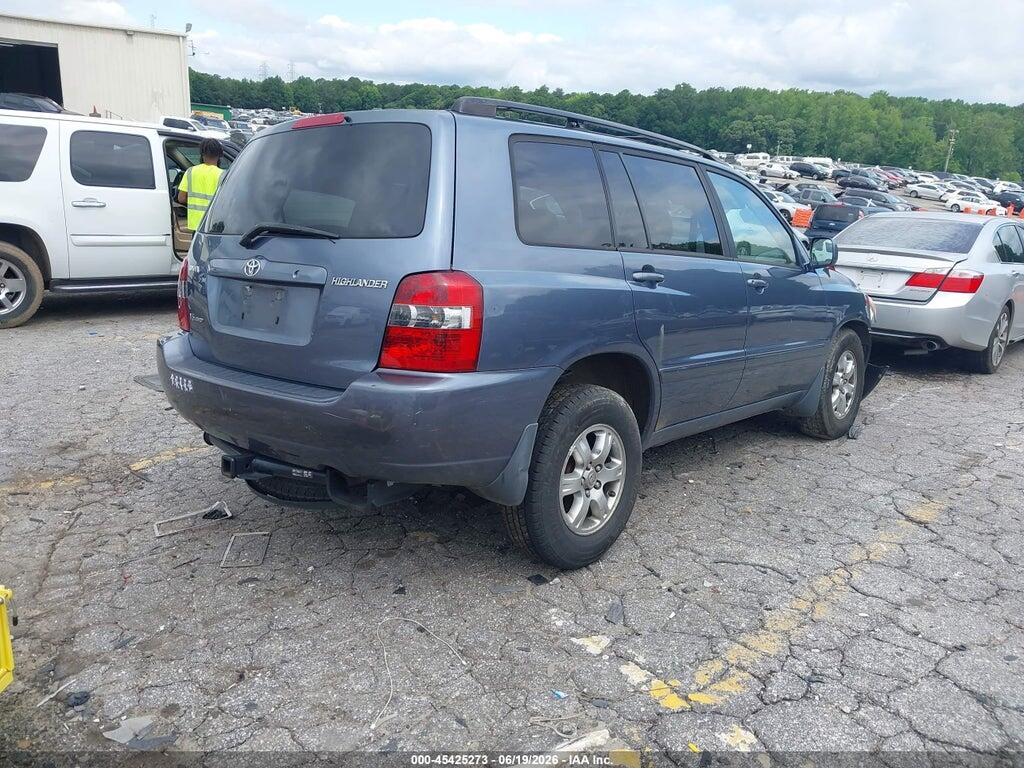 JTEEP21A750085295 2005 TOYOTA HIGHLANDER photo no. 4