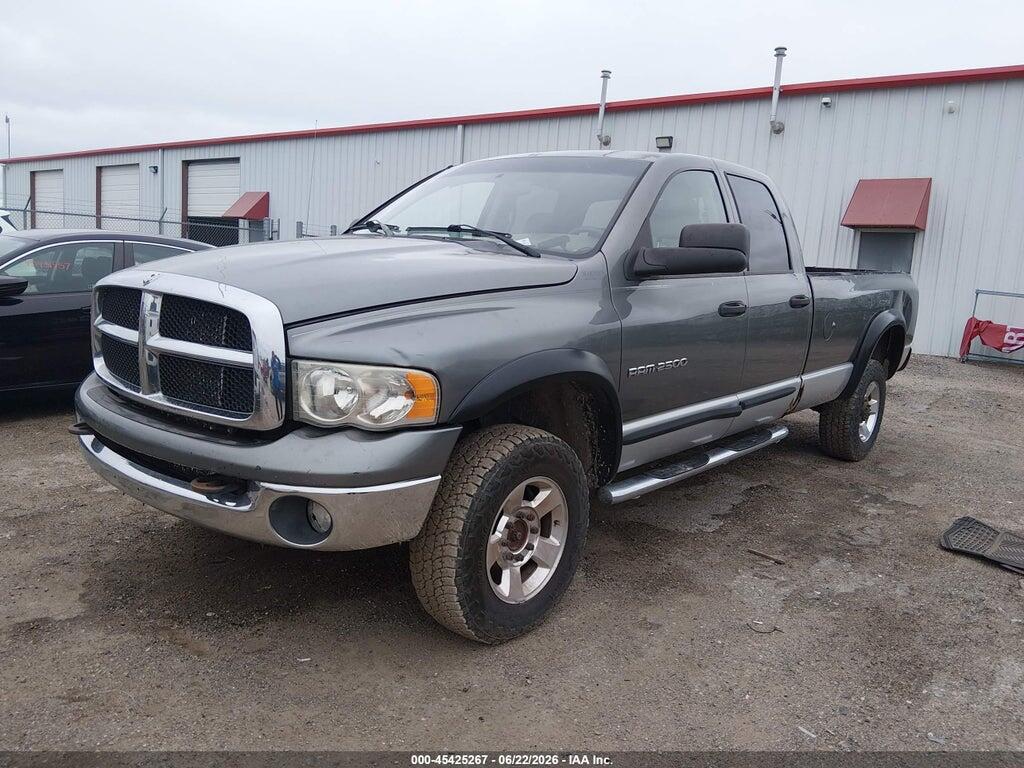 3D7KS28C45G741077 2005 DODGE RAM 2500 photo no. 2