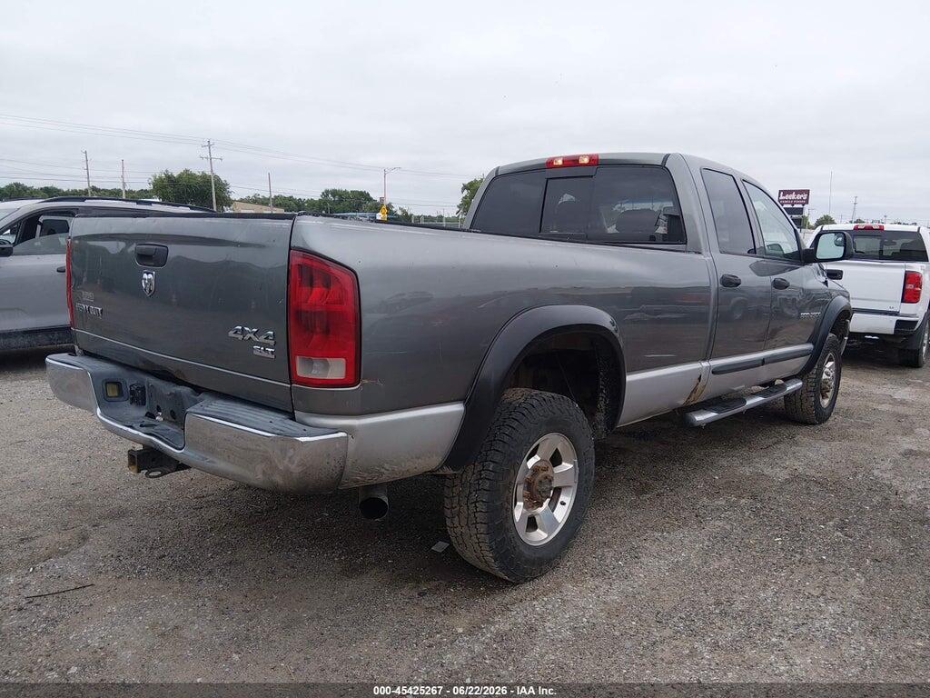 3D7KS28C45G741077 2005 DODGE RAM 2500 photo no. 4