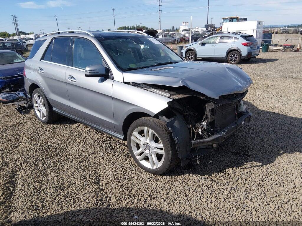 4JGDA5HB8EA427599 2014 MERCEDES-BENZ ML 350 photo no. 1