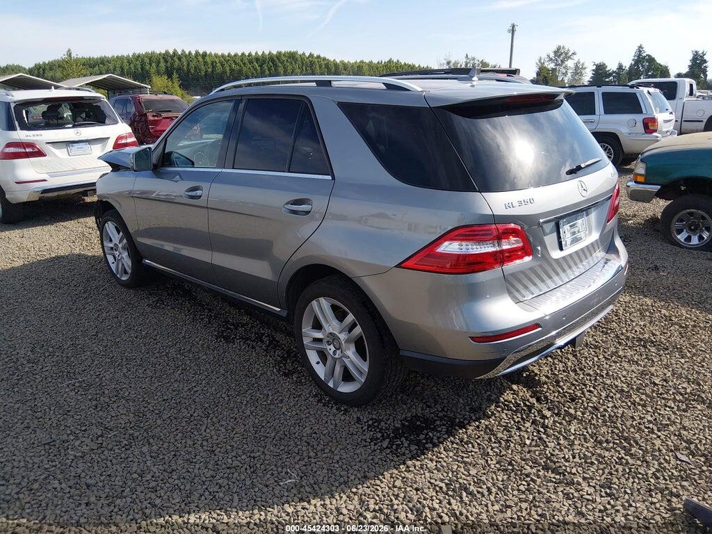 4JGDA5HB8EA427599 2014 MERCEDES-BENZ ML 350 photo no. 3