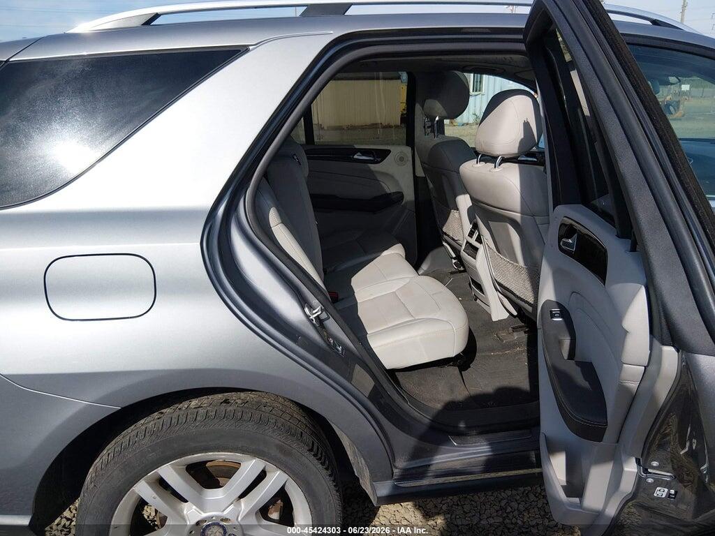 4JGDA5HB8EA427599 2014 MERCEDES-BENZ ML 350 photo no. 8