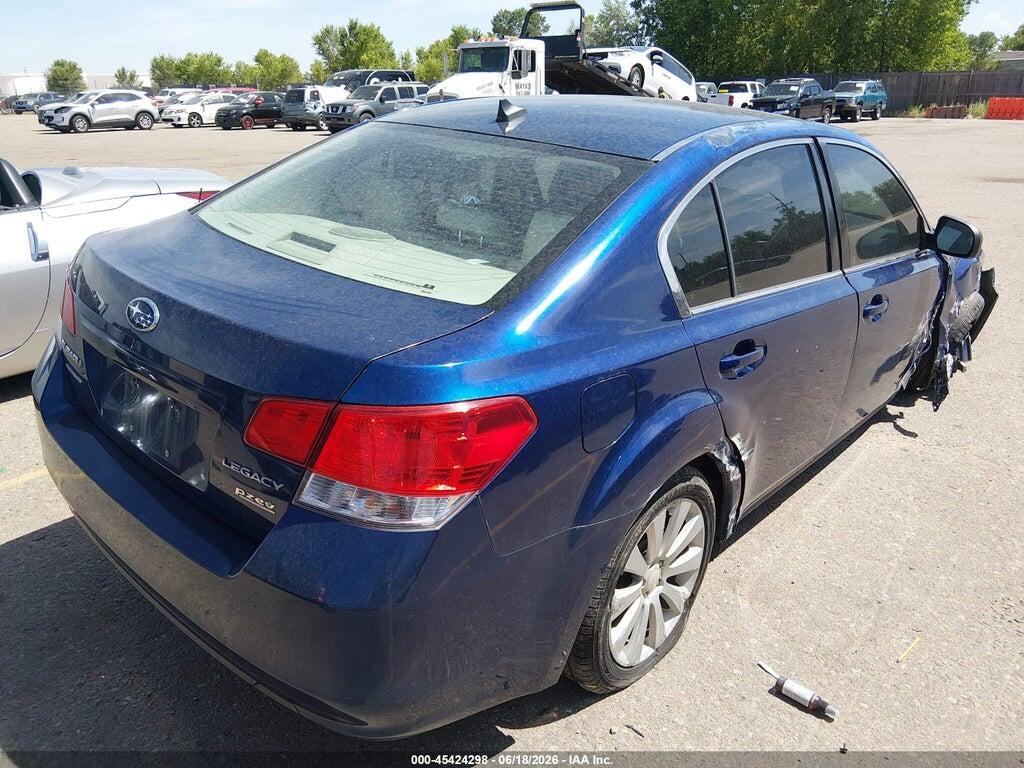 4S3BMBJ65B3222966 2011 SUBARU LEGACY photo no. 4