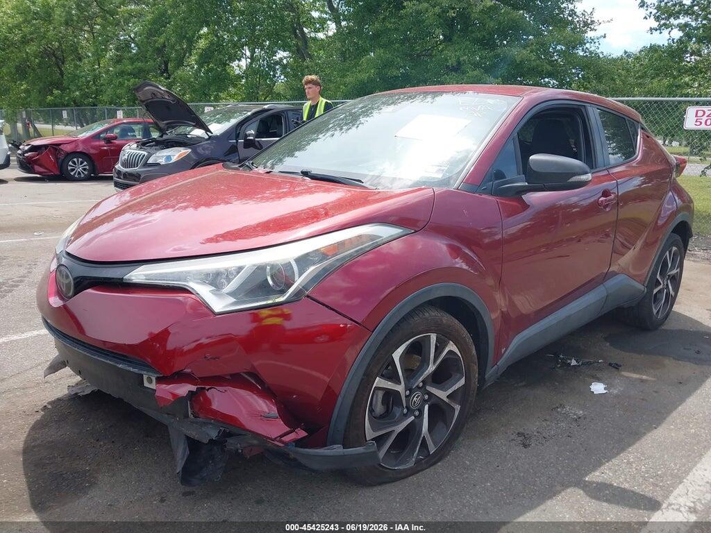 NMTKHMBX7JR025087 2018 TOYOTA C-HR photo no. 2