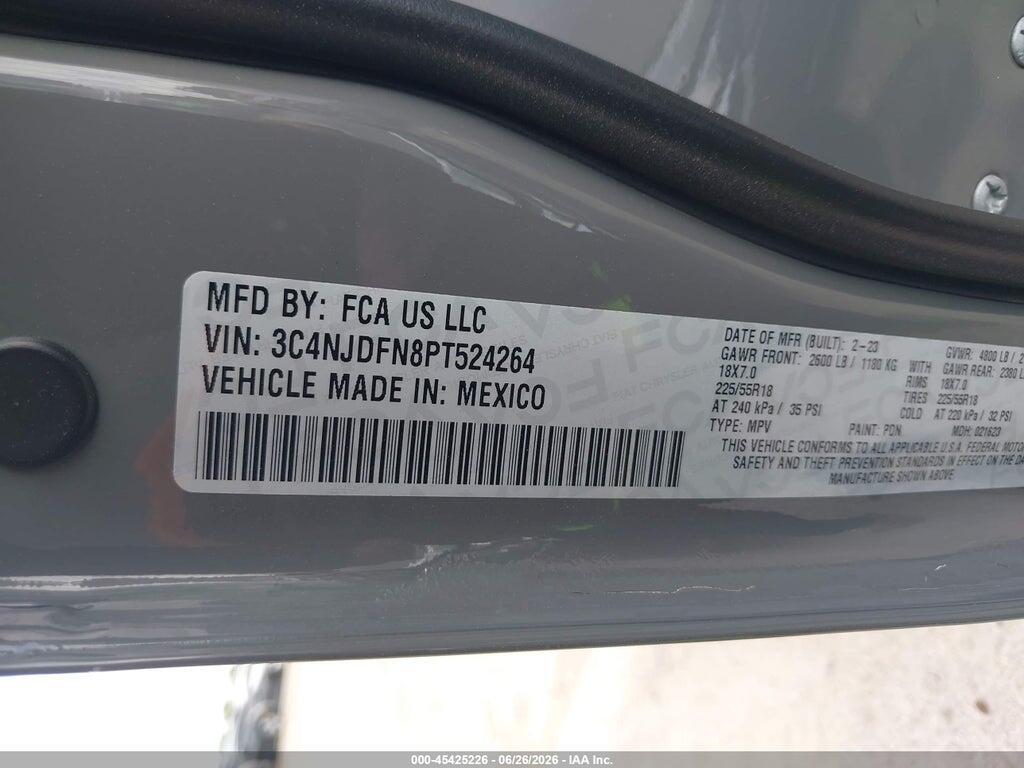 3C4NJDFN8PT524264 2023 JEEP COMPASS photo no. 9