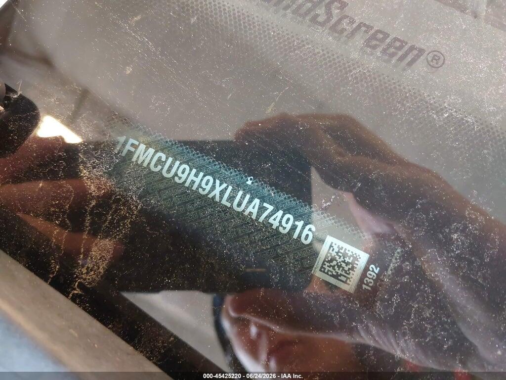 1FMCU9H9XLUA74916 2020 FORD ESCAPE photo no. 9