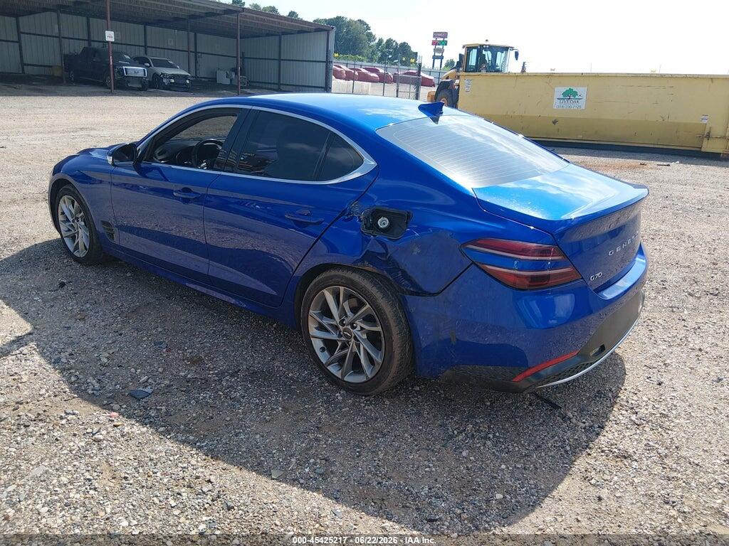 KMTG34TA8NU094566 2022 GENESIS G70 photo no. 3