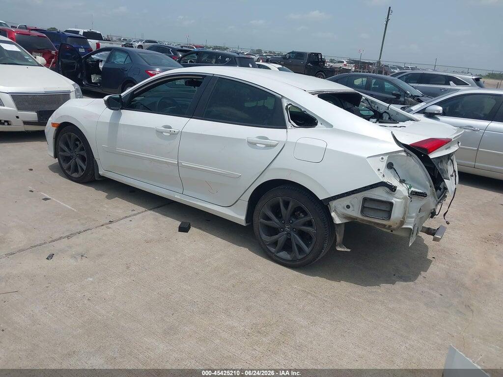 19XFC2F88KE047166 2019 HONDA CIVIC photo no. 3
