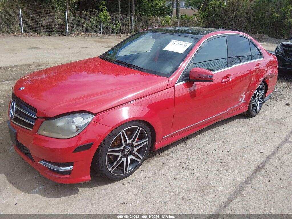 WDDGF8AB3DR251713 2013 MERCEDES-BENZ C 300 photo no. 2