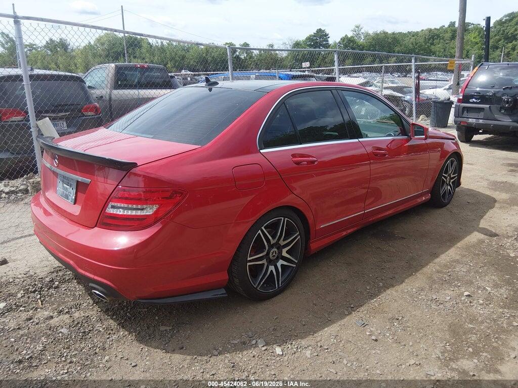 WDDGF8AB3DR251713 2013 MERCEDES-BENZ C 300 photo no. 4