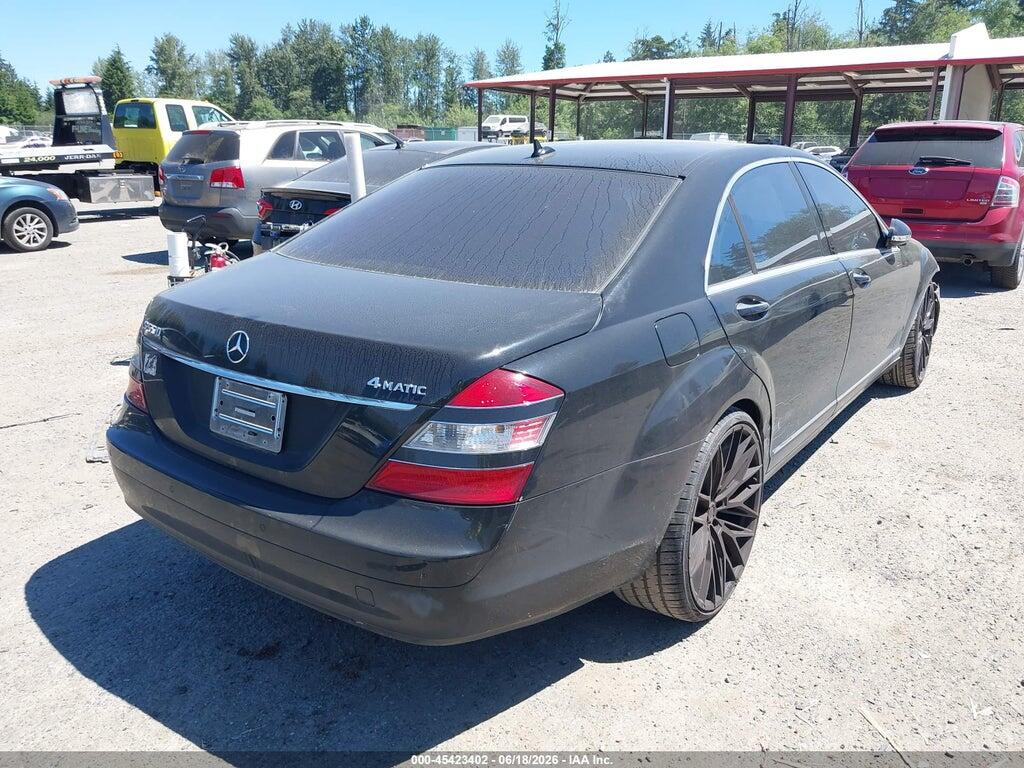 WDDNG86X99A247485 2009 MERCEDES-BENZ S 550 photo no. 4