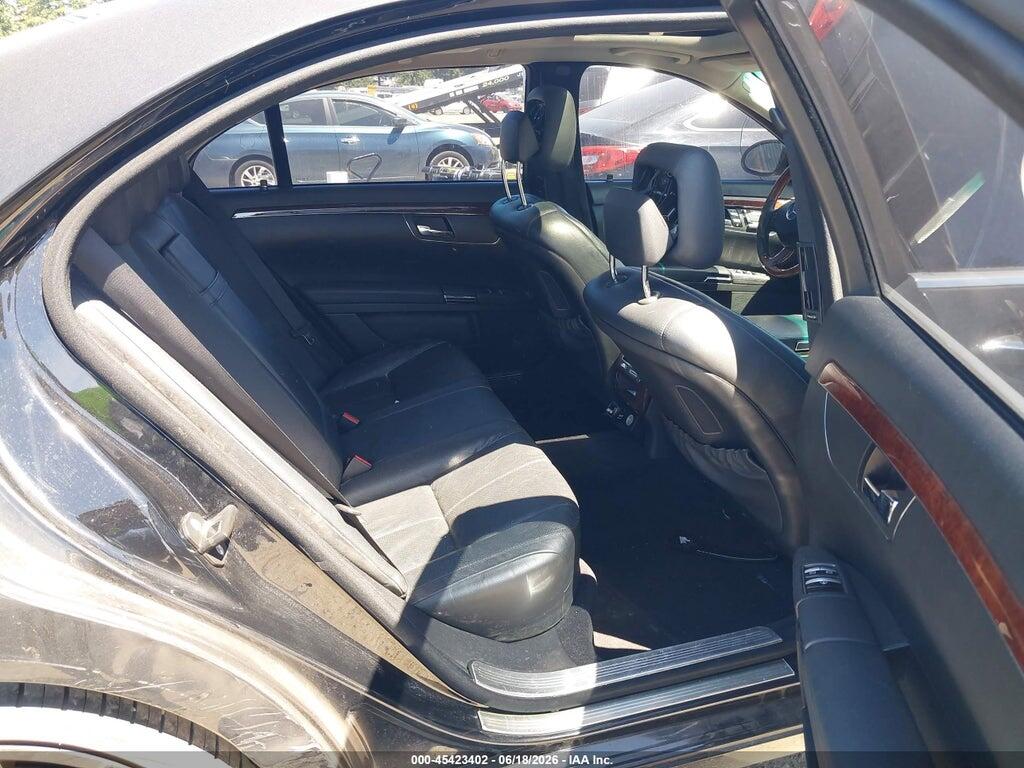 WDDNG86X99A247485 2009 MERCEDES-BENZ S 550 photo no. 8