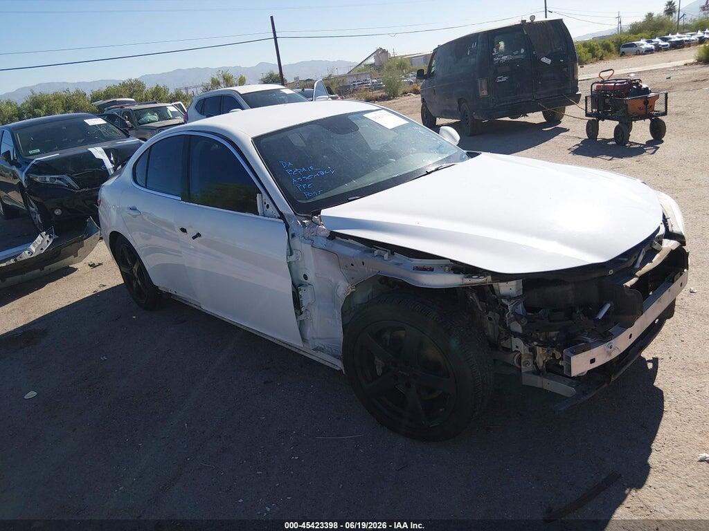 ZARFAEBN6H7553869 2017 ALFA ROMEO GIULIA photo no. 1