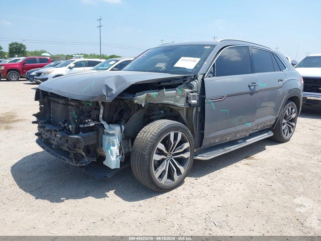 1V2FE2CA7NC210255 2022 VOLKSWAGEN ATLAS CROSS SPORT photo no. 2