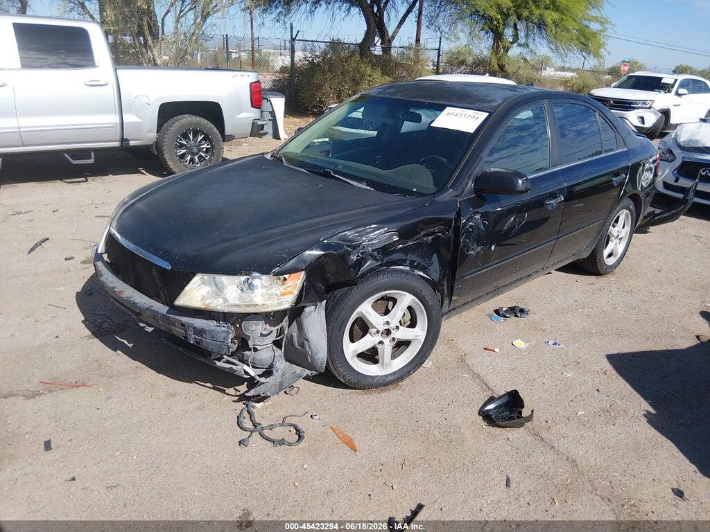 5NPEU46F89H435247 2009 HYUNDAI SONATA photo no. 2