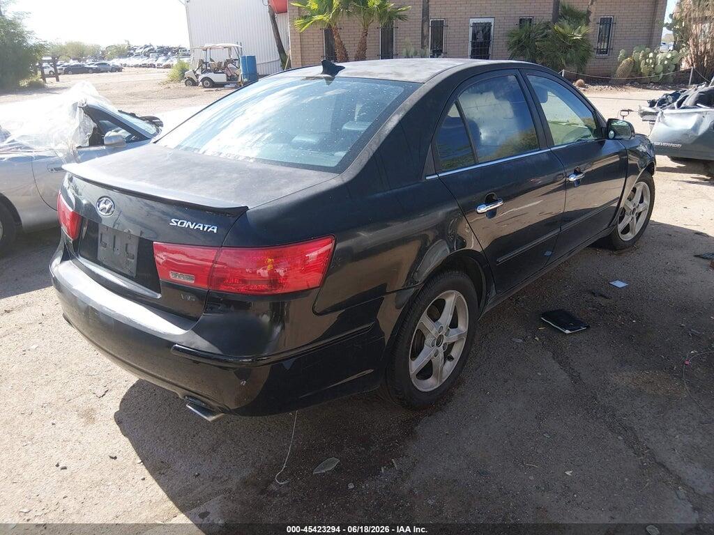 5NPEU46F89H435247 2009 HYUNDAI SONATA photo no. 4