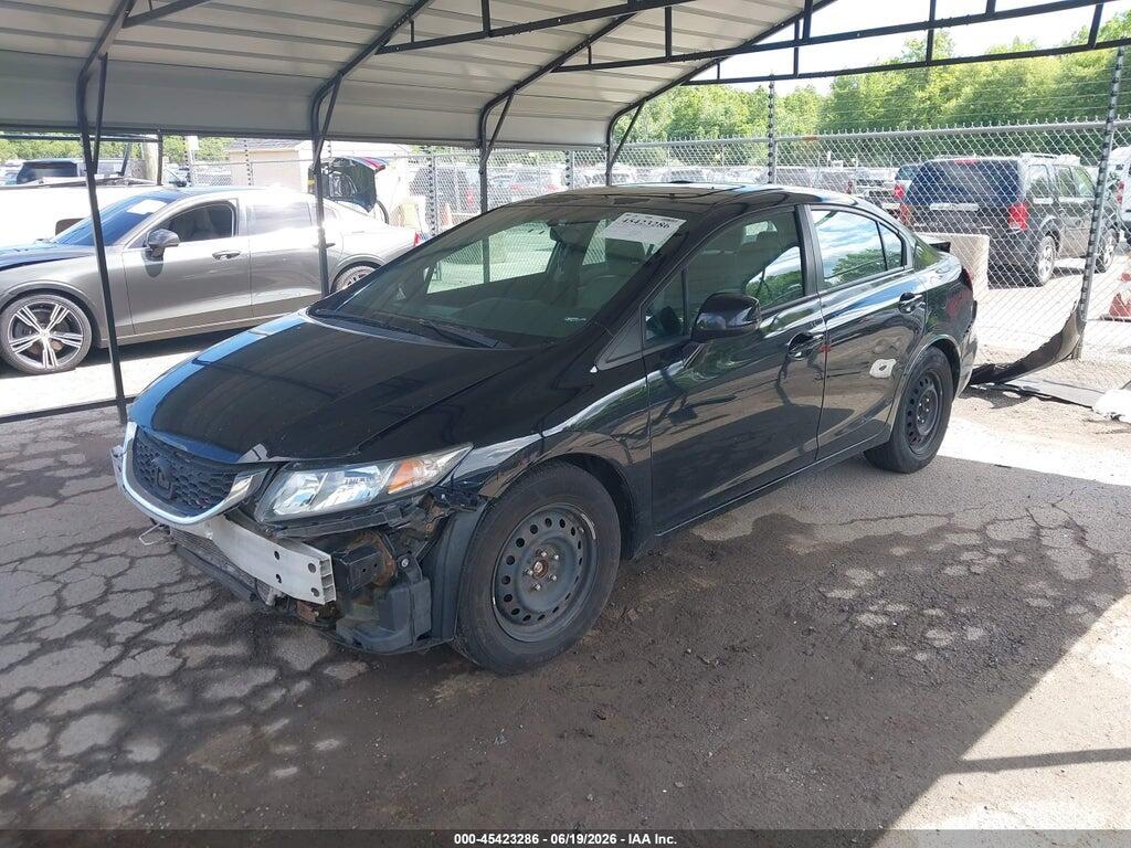2HGFB2F82DH533189 2013 HONDA CIVIC photo no. 2