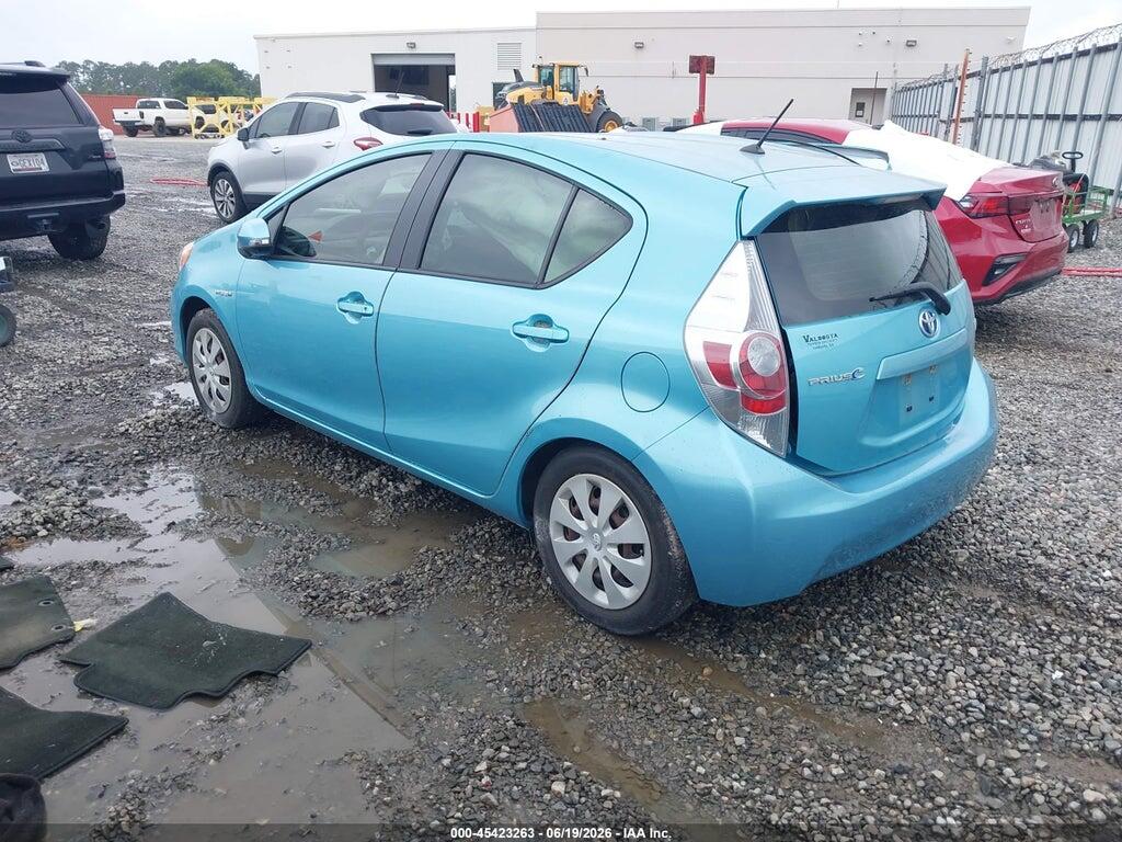JTDKDTB35D1044629 2013 TOYOTA PRIUS C photo no. 3