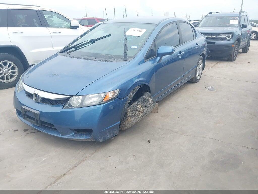 19XFA1F66AE023588 2010 HONDA CIVIC photo no. 2
