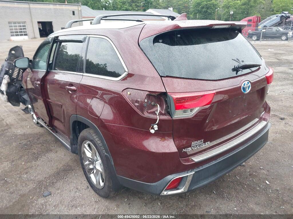 5TDDGRFH2KS073207 2019 TOYOTA HIGHLANDER HYBRID photo no. 3