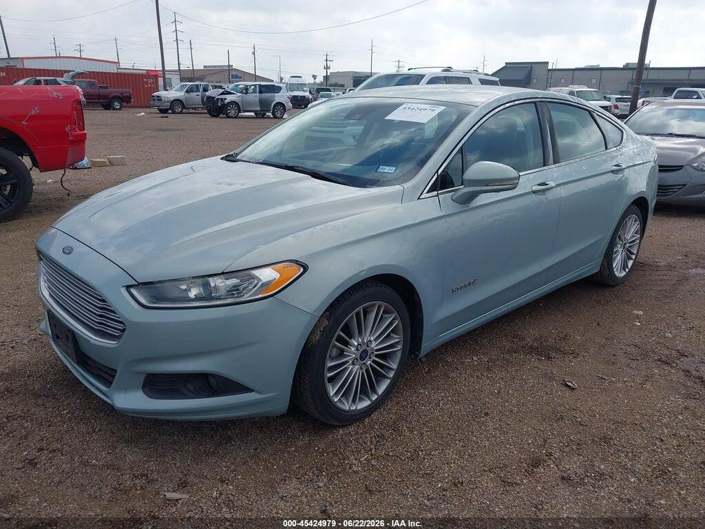 3FA6P0LU6ER224049 2014 FORD FUSION HYBRID photo no. 2