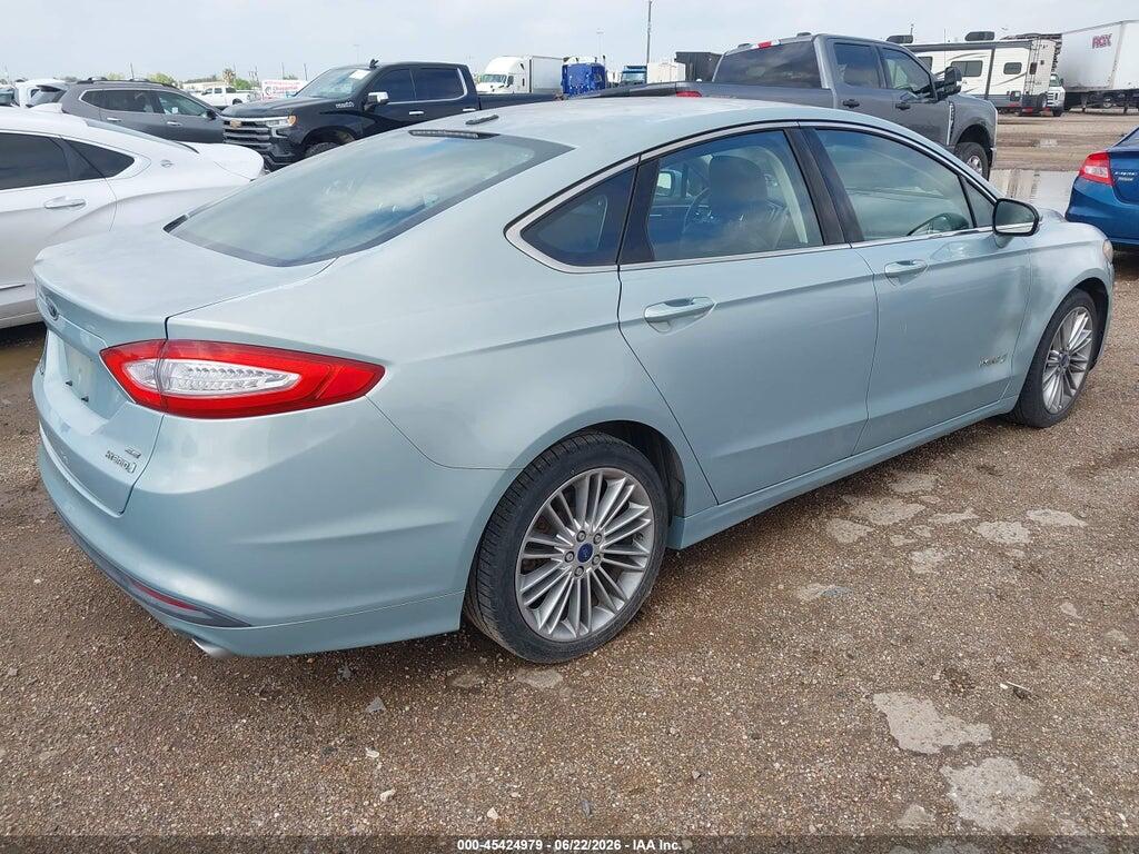 3FA6P0LU6ER224049 2014 FORD FUSION HYBRID photo no. 4