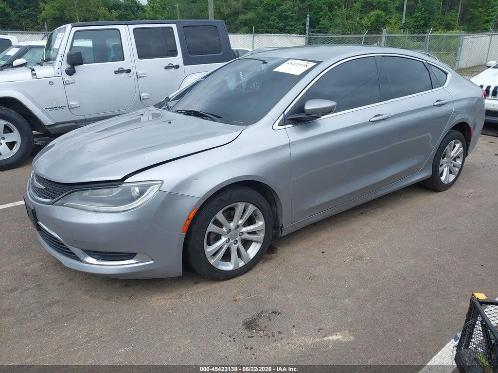 1C3CCCAB2FN654066 2015 CHRYSLER 200 photo no. 2