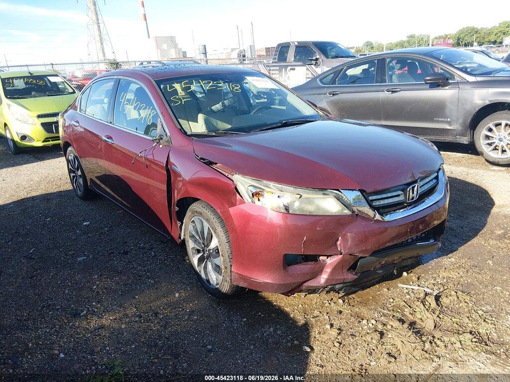 1HGCR6F55EA000474 2014 HONDA ACCORD HYBRID photo no. 1