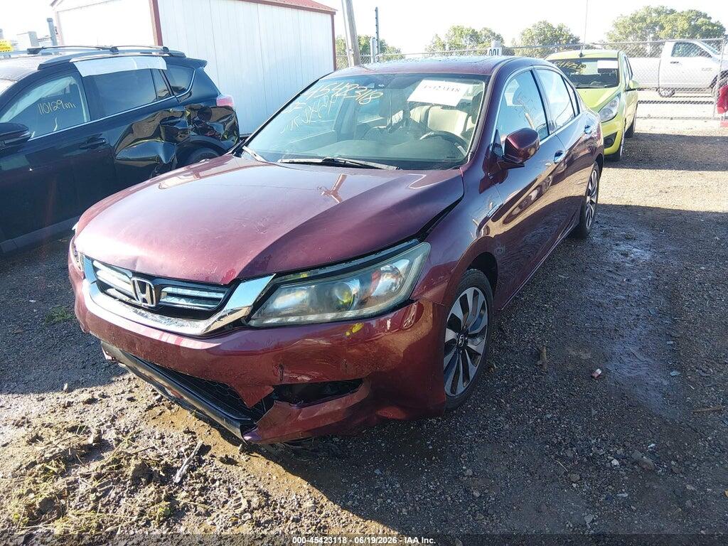 1HGCR6F55EA000474 2014 HONDA ACCORD HYBRID photo no. 2