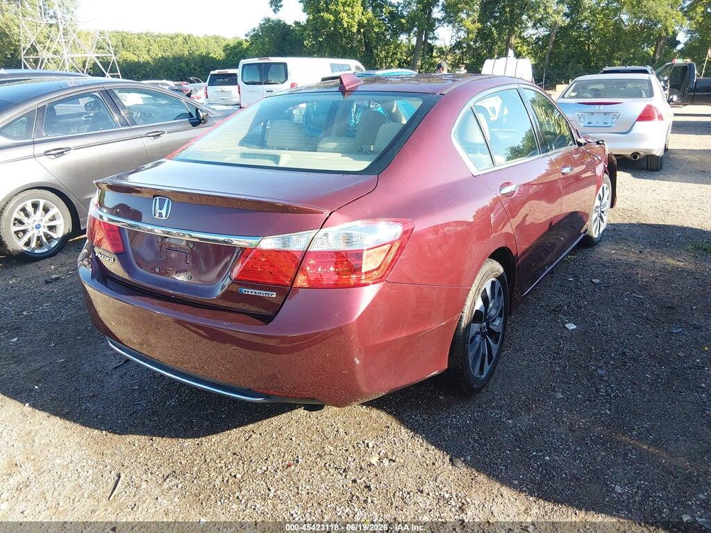 1HGCR6F55EA000474 2014 HONDA ACCORD HYBRID photo no. 4