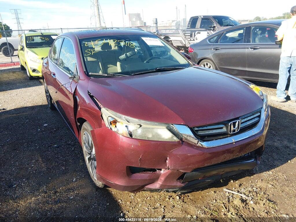 1HGCR6F55EA000474 2014 HONDA ACCORD HYBRID photo no. 6