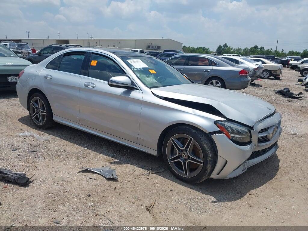 WDDWF8EB5LR544162 2020 MERCEDES-BENZ C 300 photo no. 1