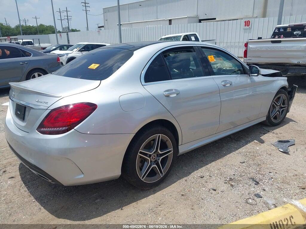 WDDWF8EB5LR544162 2020 MERCEDES-BENZ C 300 photo no. 4