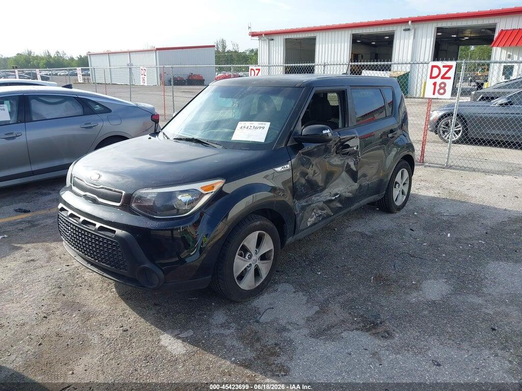 KNDJN2A25F7789313 2015 KIA SOUL photo no. 2
