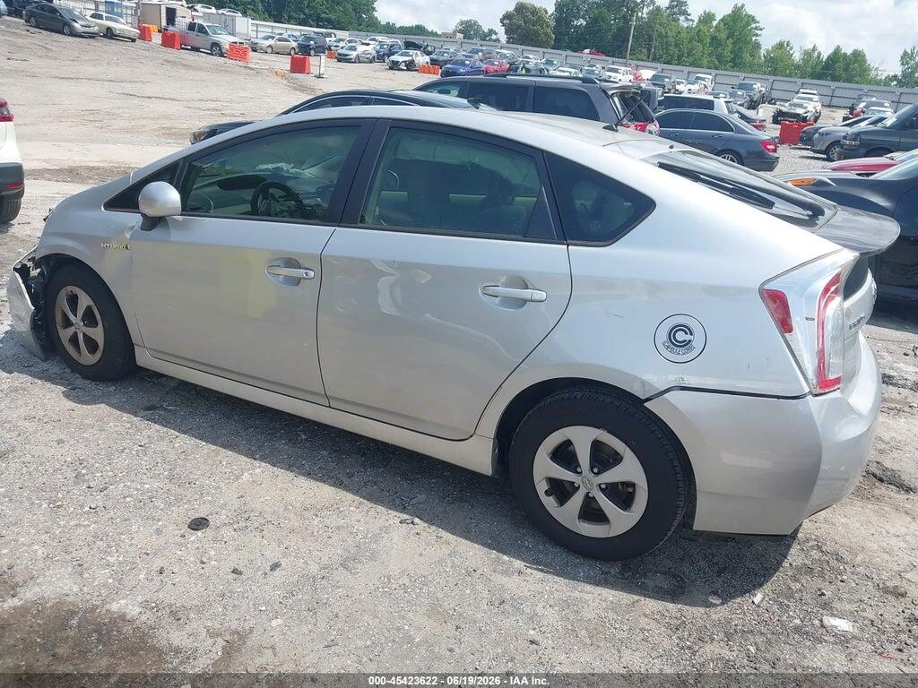 JTDKN3DU3D0347241 2013 TOYOTA PRIUS photo no. 3