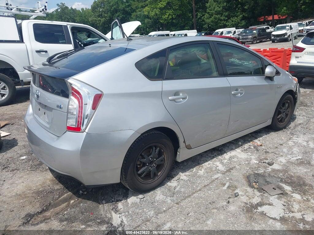 JTDKN3DU3D0347241 2013 TOYOTA PRIUS photo no. 4