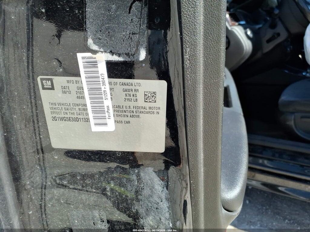 2G1WG5E30D1132071 2013 CHEVROLET IMPALA photo no. 9
