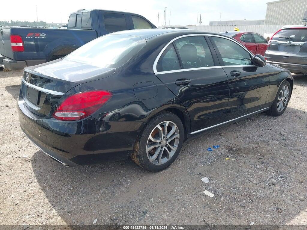 55SWF4JBXFU074504 2015 MERCEDES-BENZ C 300 photo no. 4