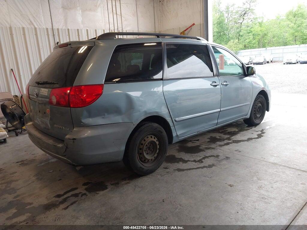 5TDZK23C88S161000 2008 TOYOTA SIENNA photo no. 4