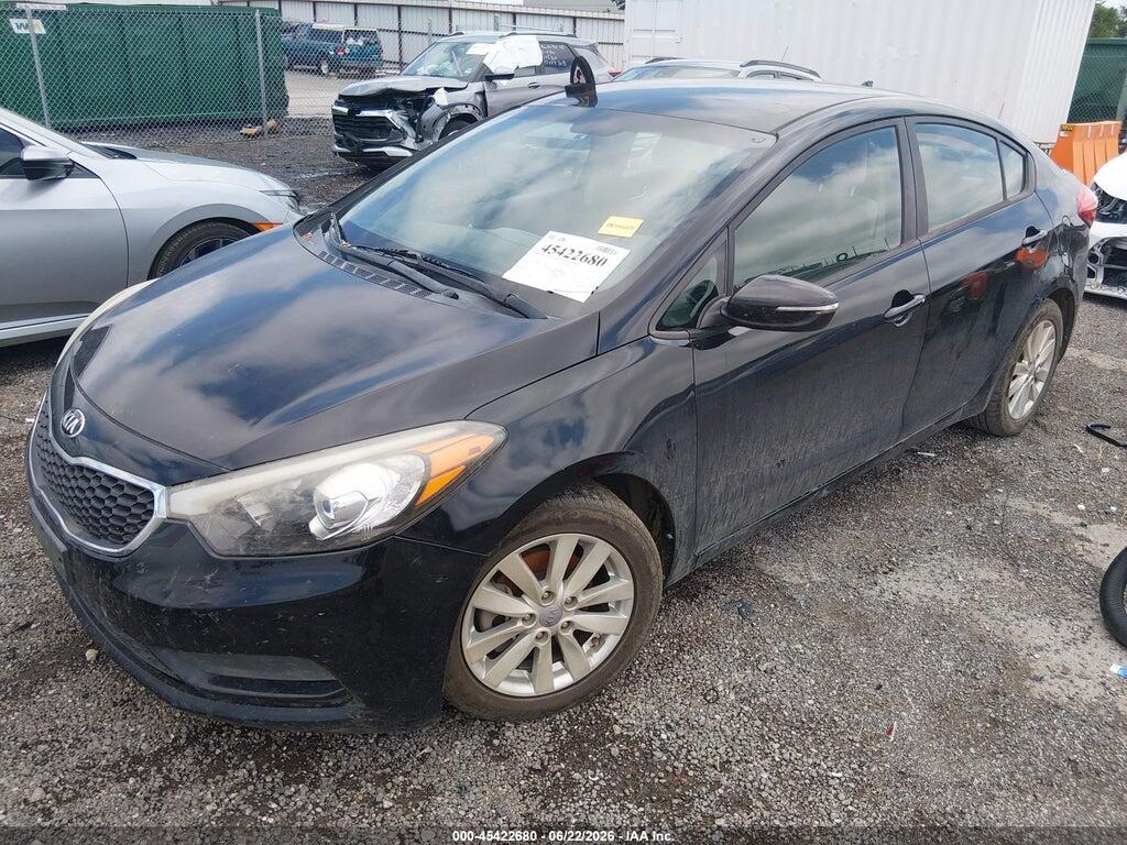 KNAFX4A60G5533556 2016 KIA FORTE photo no. 2
