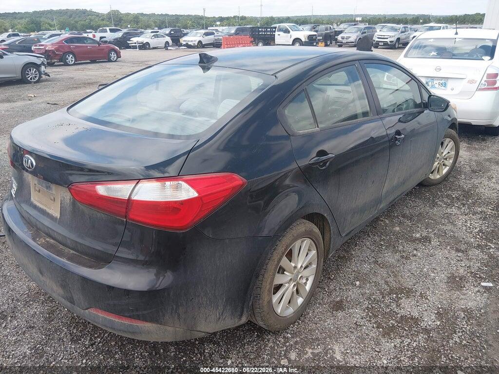 KNAFX4A60G5533556 2016 KIA FORTE photo no. 4