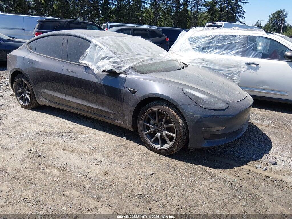 5YJ3E1EB0NF170883 2022 TESLA MODEL 3 photo no. 1