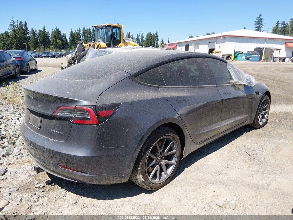 5YJ3E1EB0NF170883 2022 TESLA MODEL 3 photo no. 4