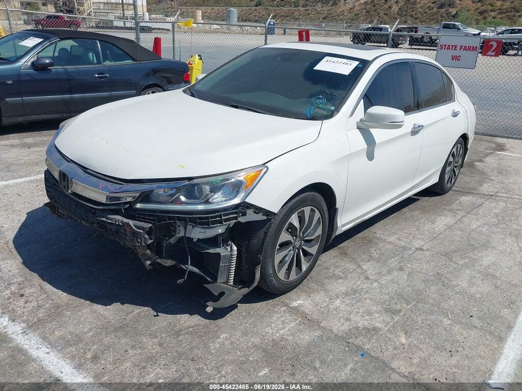 JHMCR6F52HC000650 2017 HONDA ACCORD HYBRID photo no. 2