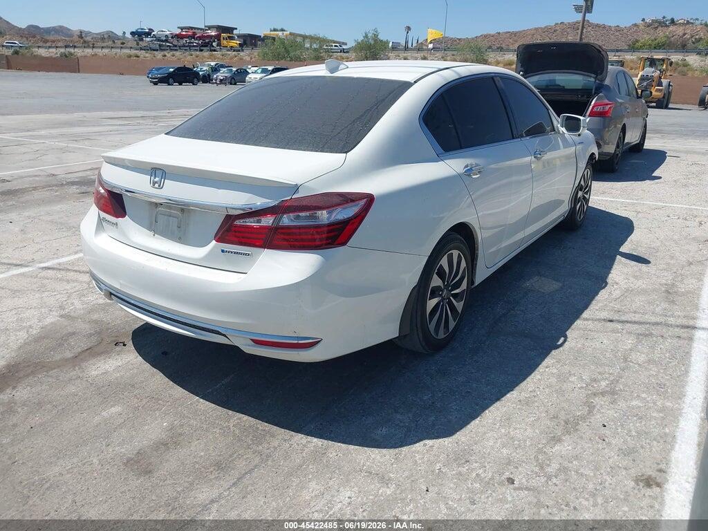 JHMCR6F52HC000650 2017 HONDA ACCORD HYBRID photo no. 4