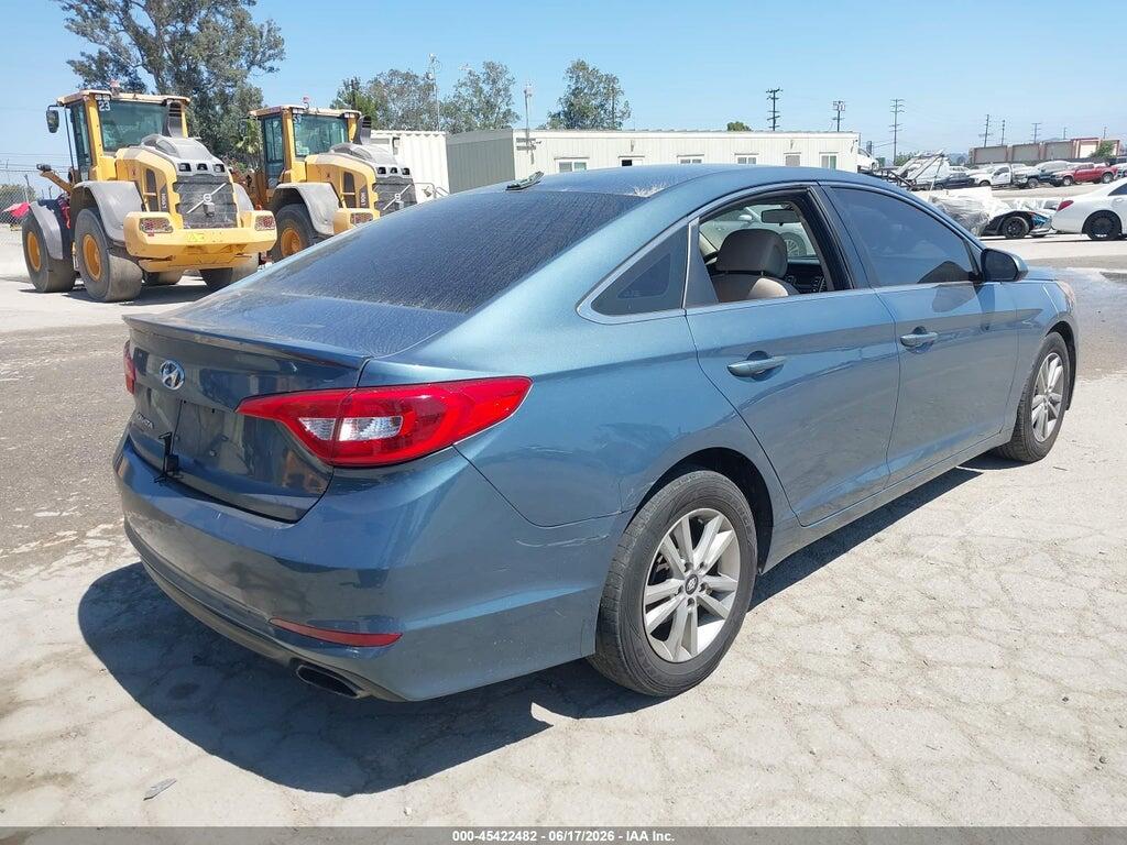 5NPE24AF4FH119577 2015 HYUNDAI SONATA photo no. 4