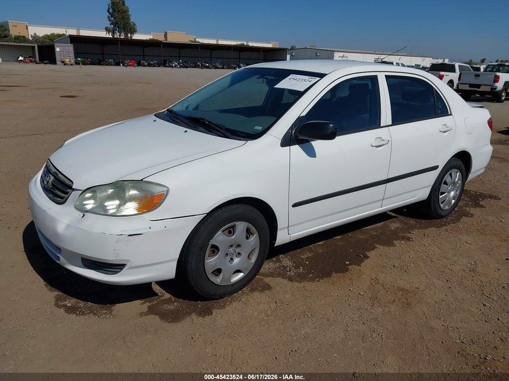 JTDBR32E730004477 2003 TOYOTA COROLLA photo no. 2